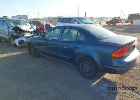 2002 Oldsmobile Alero Gx from USA, damaged, VIN 1G3NK52F02C224157